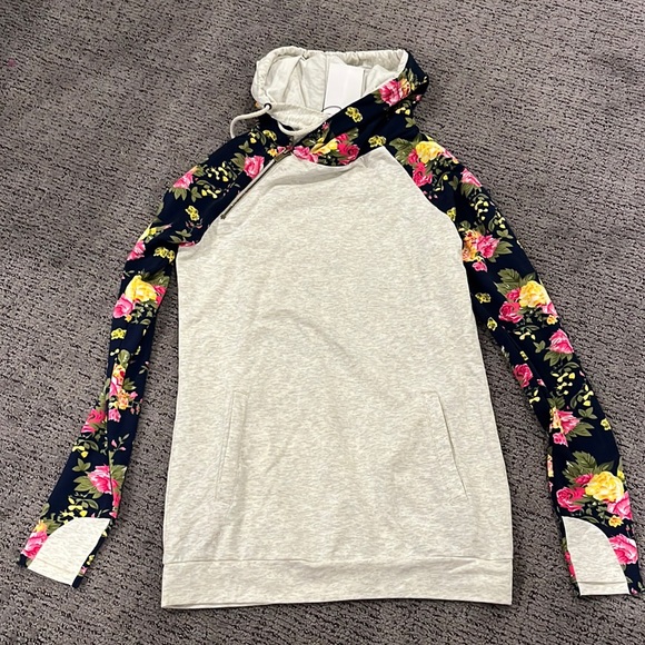 Brand new ampersand double hood hoodie! - Picture 1 of 4